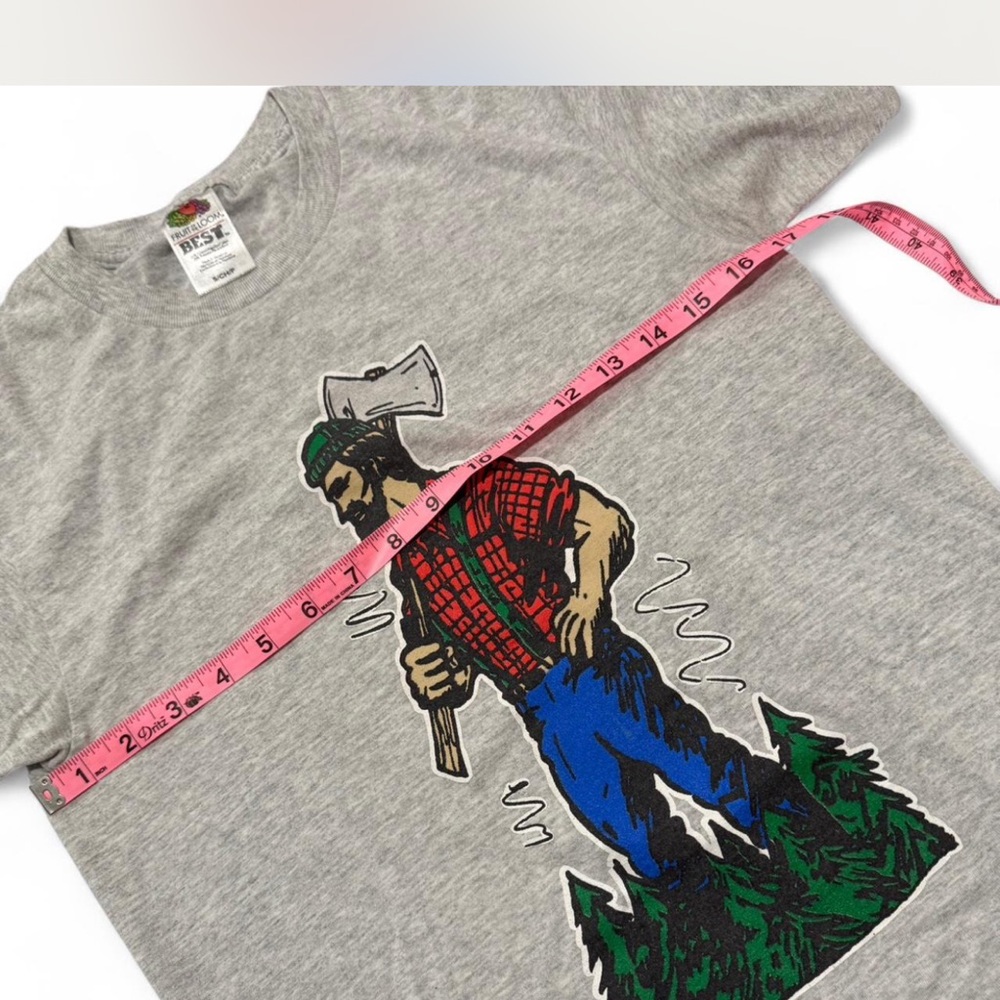Fruit of the Loom Gray Tee - Picture 3 of 5